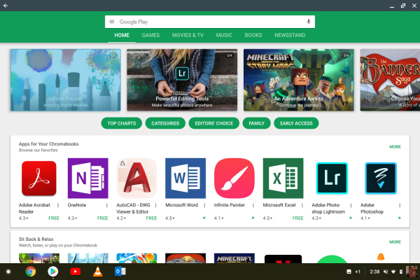 Download Google Play For Chromebook